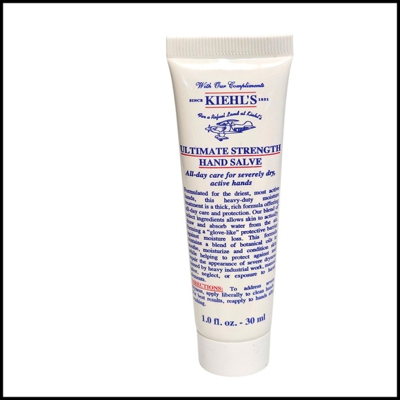 Kiehls Ultimate Strength Hand Salve All Day Care For Severely Dry Hands Travel - Picture 1 of 9